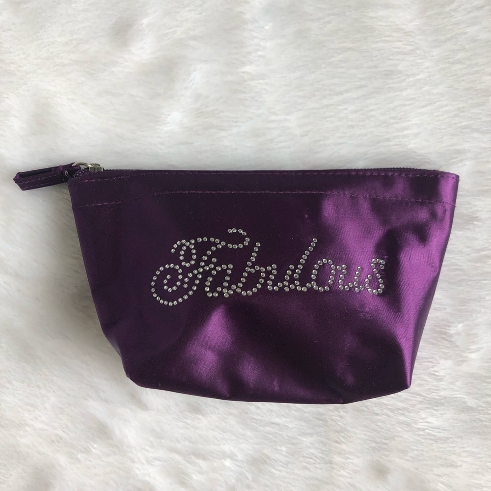 Fabulous Rhinestone Makeup Bag